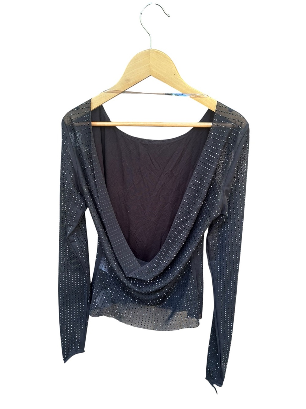 OW MESHA Rhinestone Blouse - Picture 3 of 12